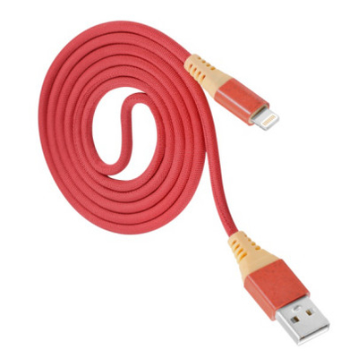 Hoge de Kabel5v 2.4A Rode Kleur van Veiligheidsmfi Verklaarde USB voor Telefoon