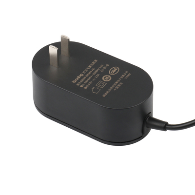 CQC Verklaard Schakelend Aan de muur bevestigd China Stoptype van de Machtsadapter 12v 2a 24W